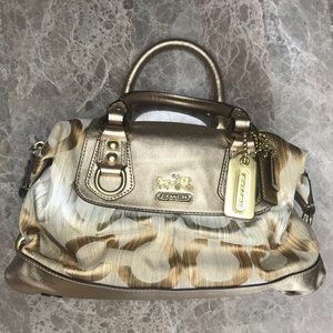 Coach Madison Signature Ikat Sabrina Satchel